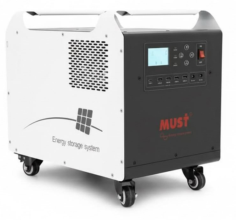 Estação de energia MUST HBP18-3024 OS · 3.000 W