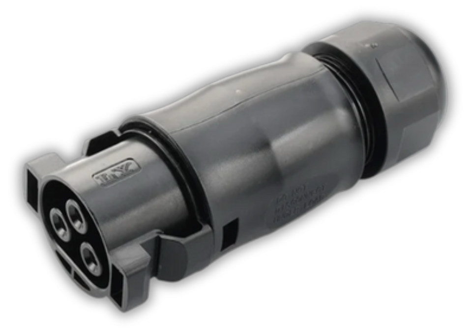 Conector para microinversor · fêmea