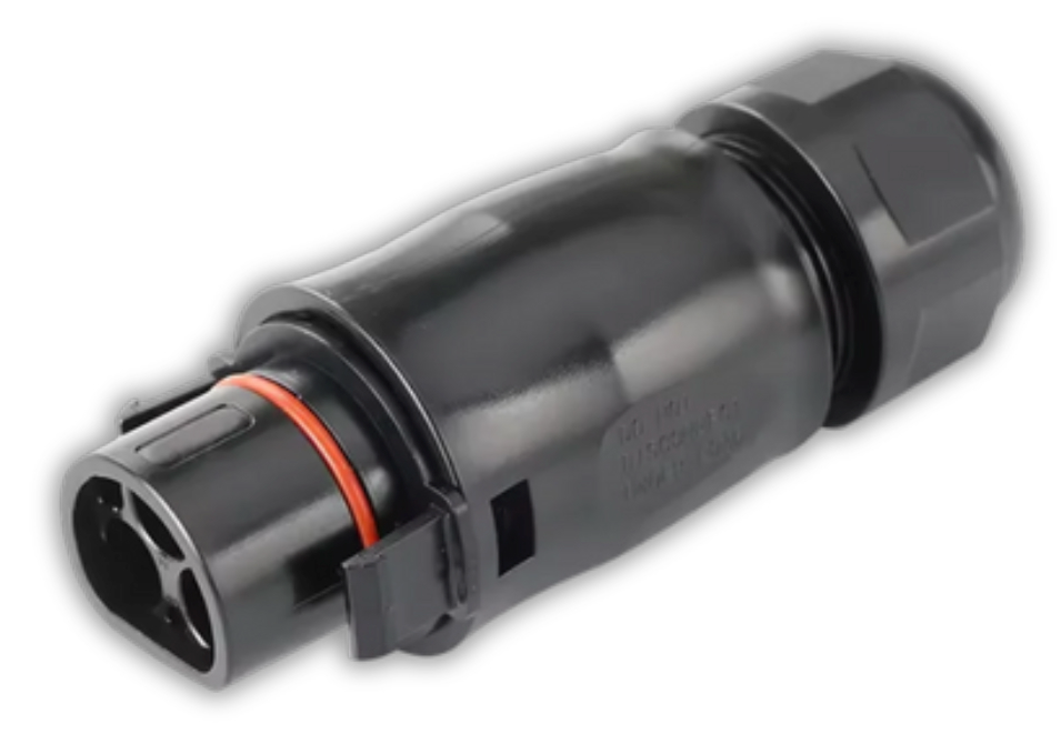 Conector para microinversor · macho