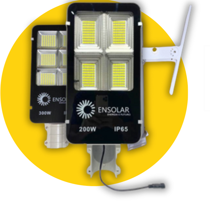 Refletor solar Ensolar · 200 W · versão com suporte