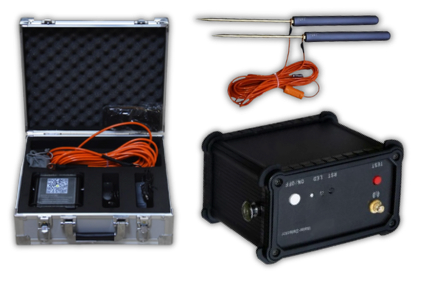 Equipamento para pesquisa de água · versão 100 m