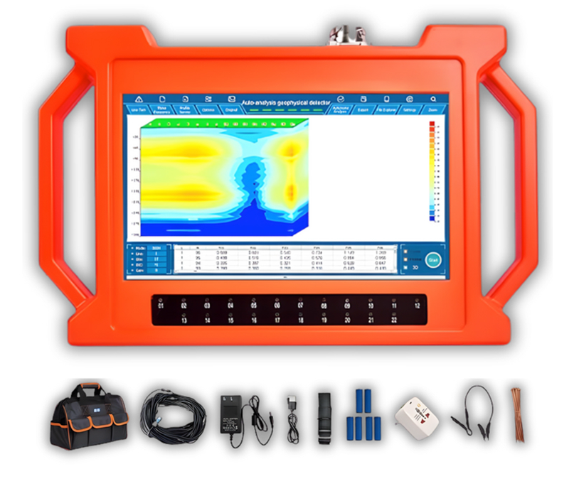 Detector geofísico de autoanálise