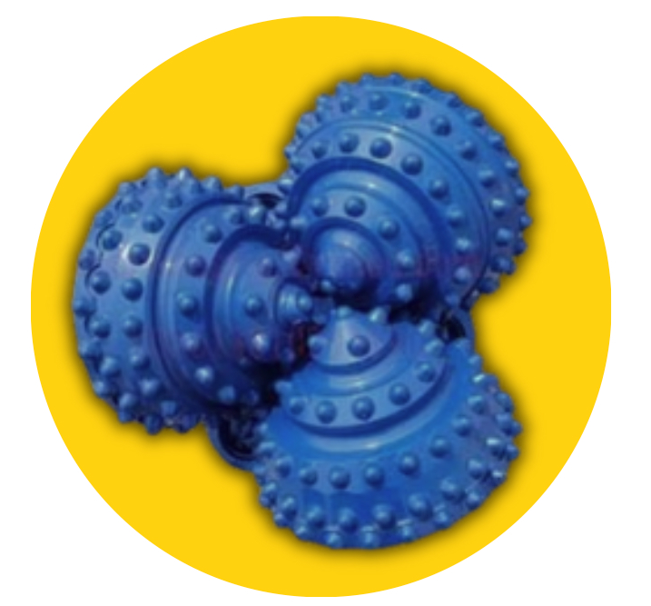 Broca tricone IADC637 · 5 7/8 polegadas