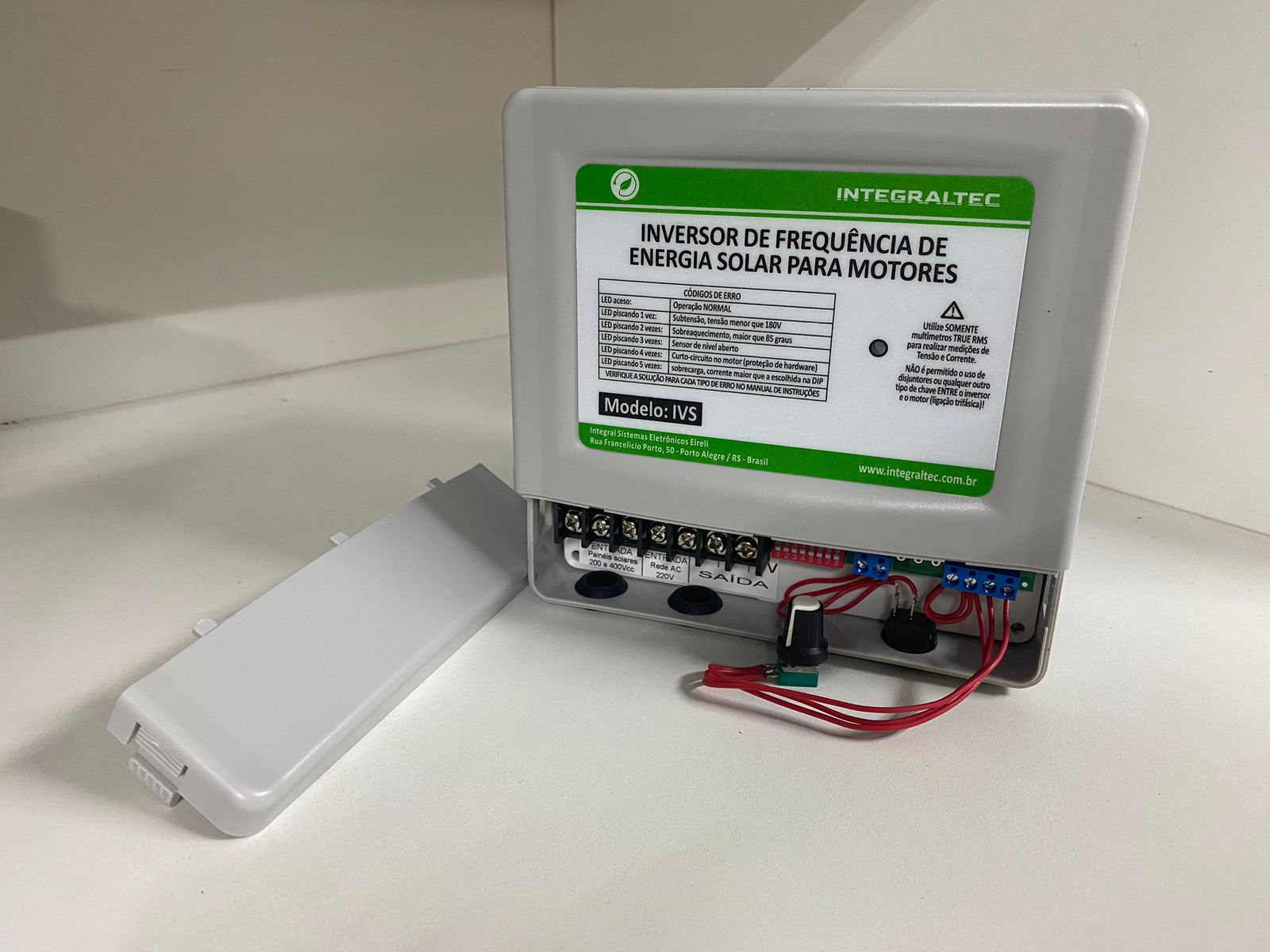 Driver solar Integraltec IVS 102 · 3 CV · AC/DC · básico