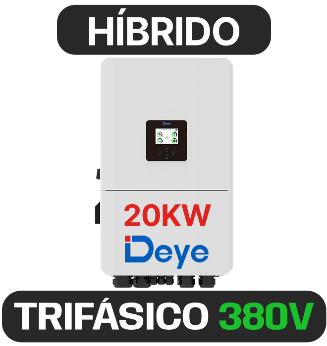 Inversor híbrido Deye · 20 kW · 380 V