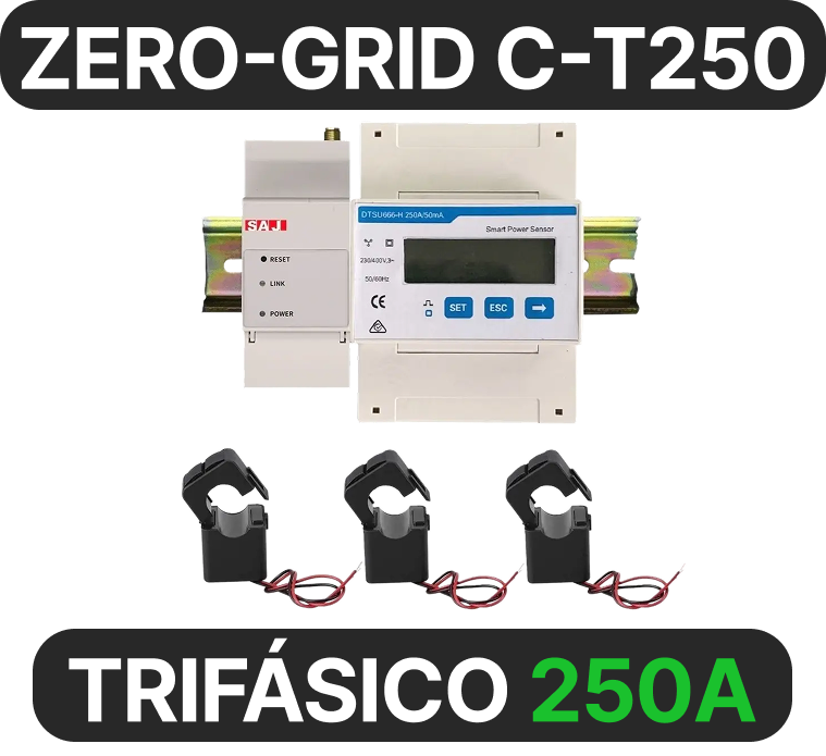Monitor zero export SAJ SEC-C-T250 · 250 A