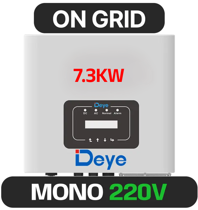 Inversor on-grid Deye · 7,3 kW · 220 V