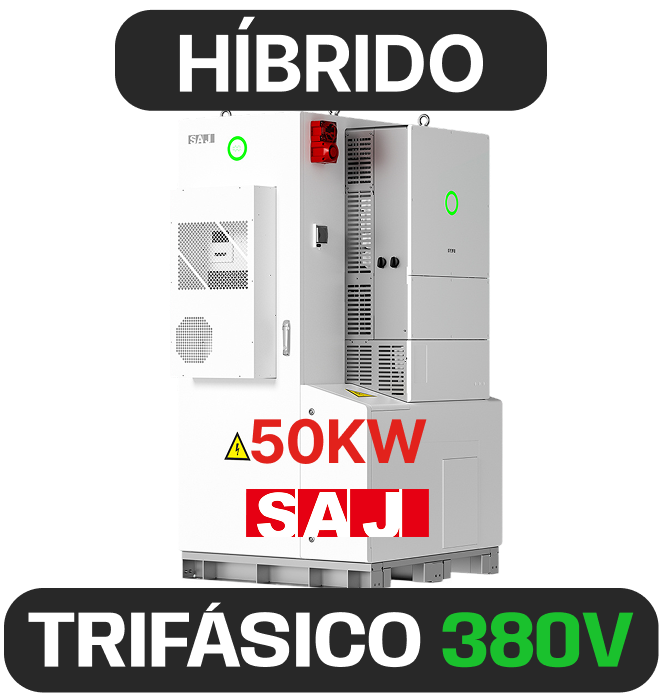 Sistema BESS SAJ CHS2-50KW-T6-X-P · 50 kW · 100 kWh